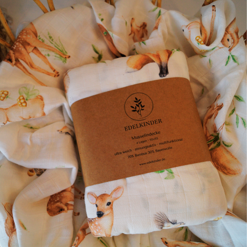Deluxe Musselindecke Waldtraum